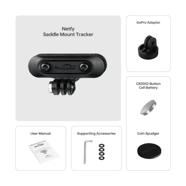 Magicshine NETFY Saddle Mount Bike Tracker
