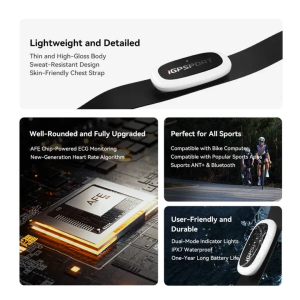 iGPSPORT HR50-04 iGPSPORT HR50 Heart Rate Monitor